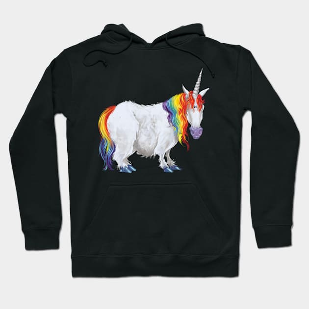 Unicorn Hoodie by Rowena Aitken